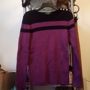 Ralph Lauren beautiful ribbed sweater in M.